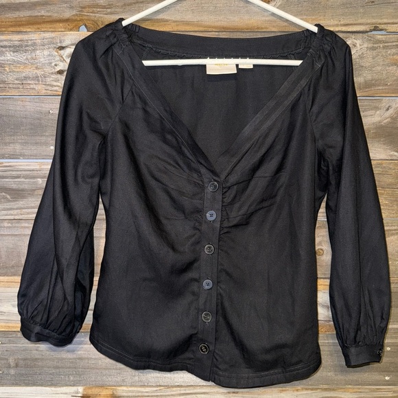 Maeve by anthropology-Morrill Blouse- size 4 - Picture 4 of 8